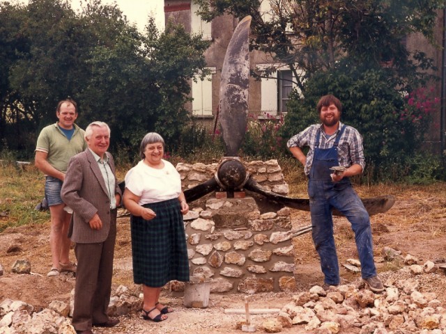 Mémorial en construction, les acteurs